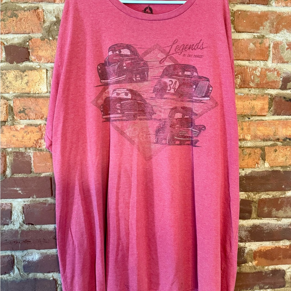 Disney Store Mens T Shirt CARS 3 Legends Of The Track Plus Size 3XL